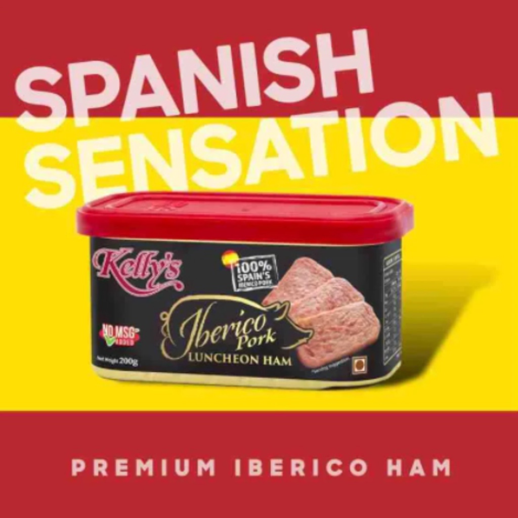 Fuhouse Iberico Pork Ham Truffle Luncheon Meat Spam 100% Spain Kelly's Iberico Pork 黑毛猪午餐肉 200g