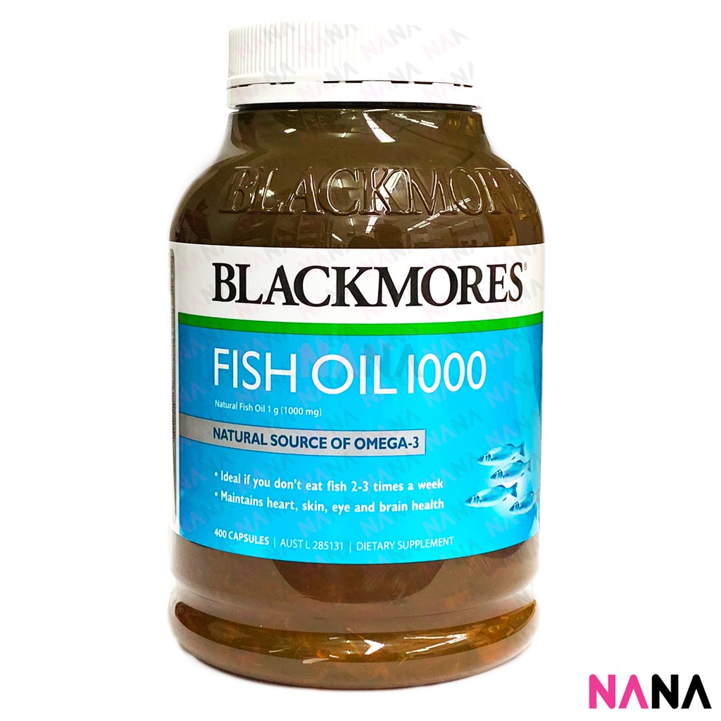 Blackmores Fish Oil 1000mg 400 Capsules | Shopee Malaysia