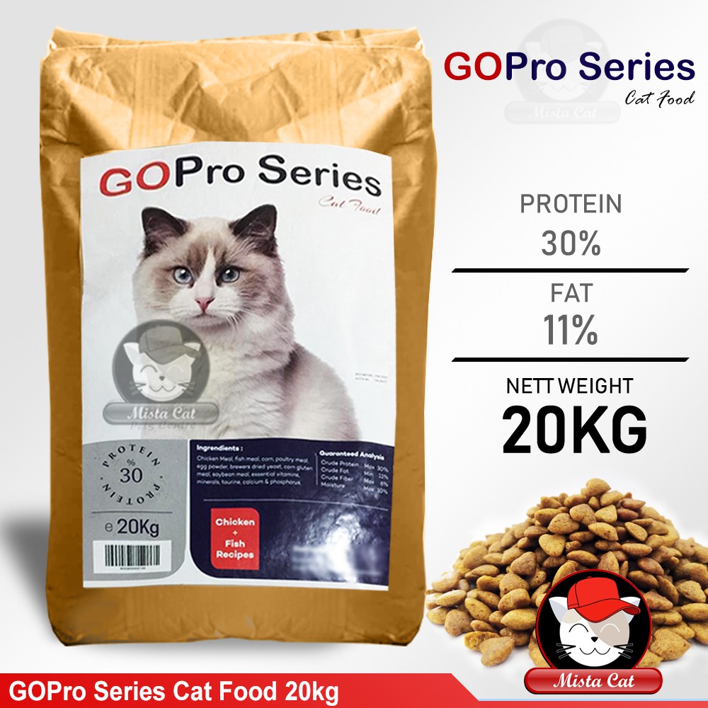 Cny Sale Original Gopro Series Premium Cat Food Makanan Kucing