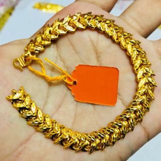  Gelang  padi  dewasa emas  916 tulen Shopee Malaysia