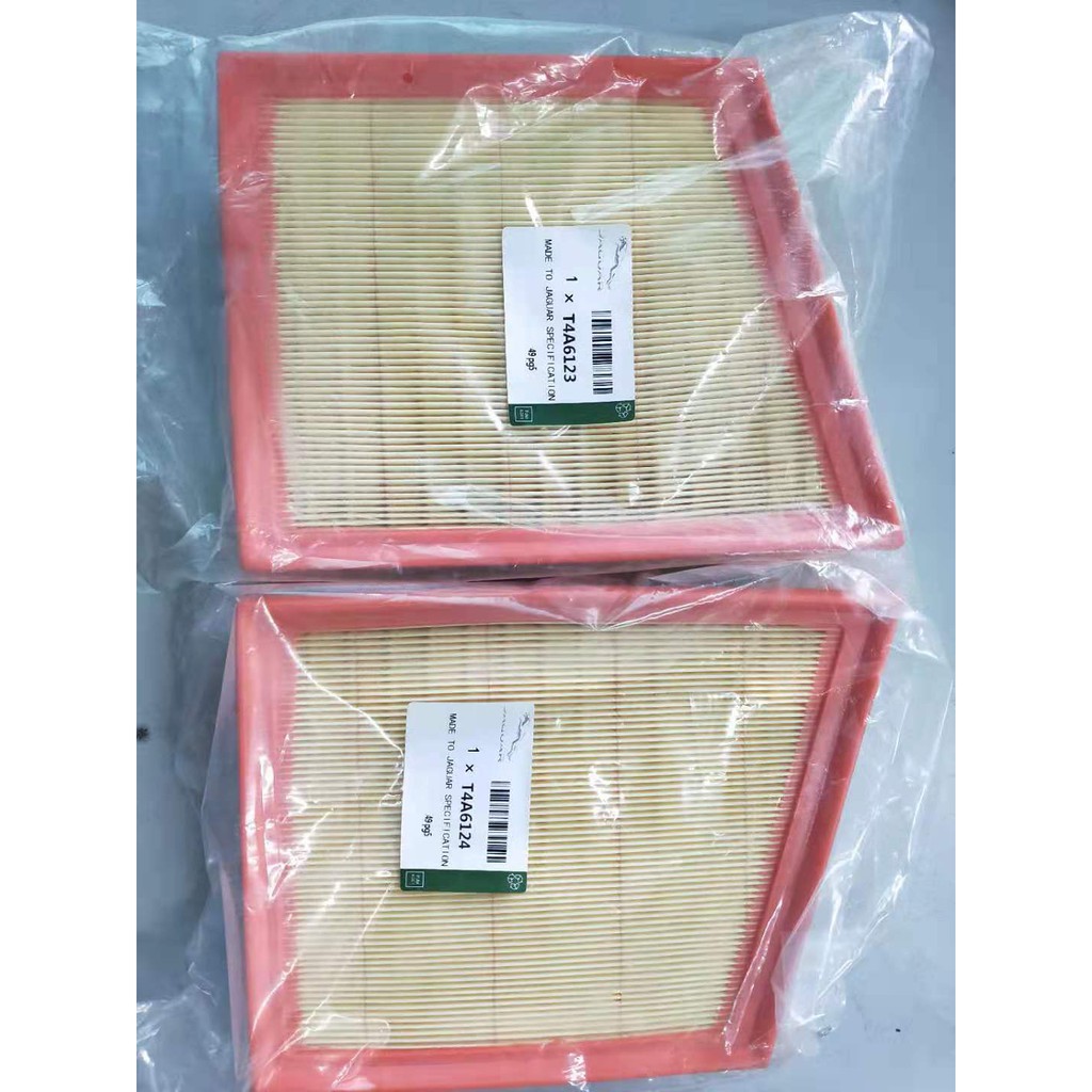 T4A6123 T4A6124 Genuine OEM Engine Air Filter Jaguar XF 2016 - , XE 2015-  3.0L 5.0L | Shopee Malaysia