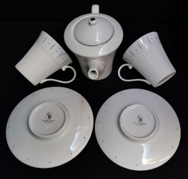 Ginza Diamond Shiraishi Alios Teaset Consists Of Teapot With 2 Cups Saucers Shopee Malaysia