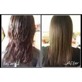 Hair Rebonding Cream Ubat Krim Lurus Rambut - 1 Step Lulus 