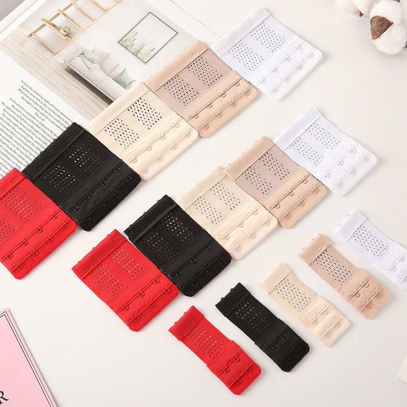 Bra Extender with Rubber 2 Hooks 3 Hooks 4 Hooks Bra Extender Elastic