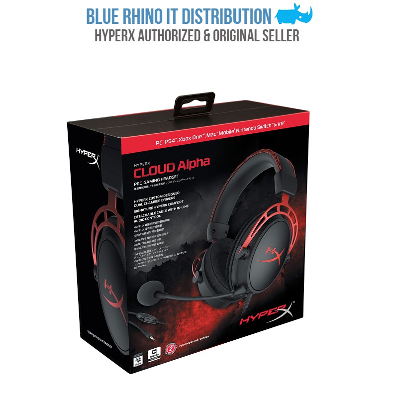 hyperx cloud alpha what's in the box