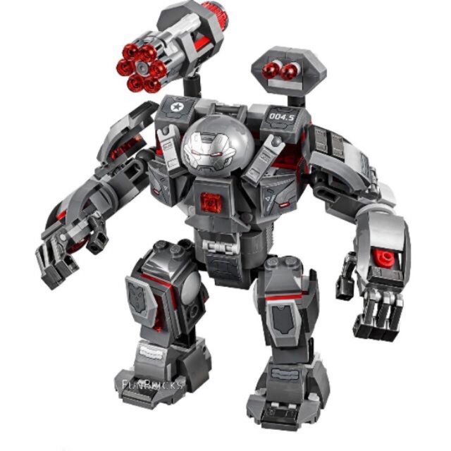 war machine buster lego instructions