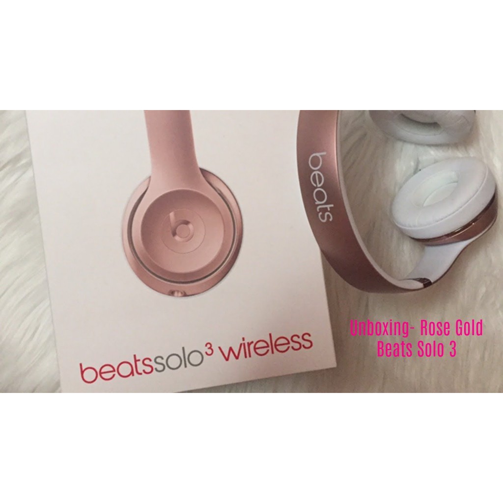 special edition rose gold beats