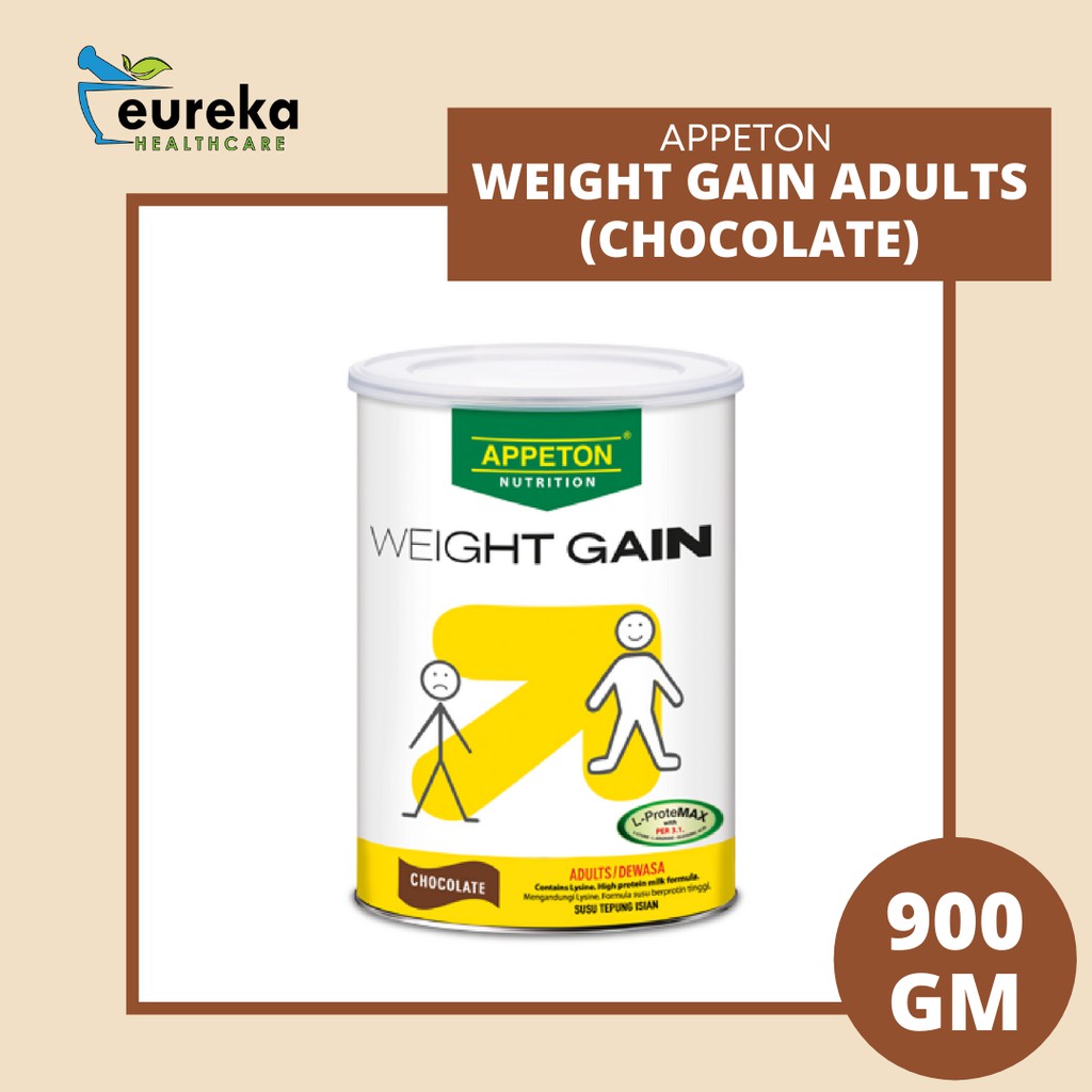 APPETON WEIGHT GAIN ADULTS 900G (CHOCOLATE) Shopee Malaysia