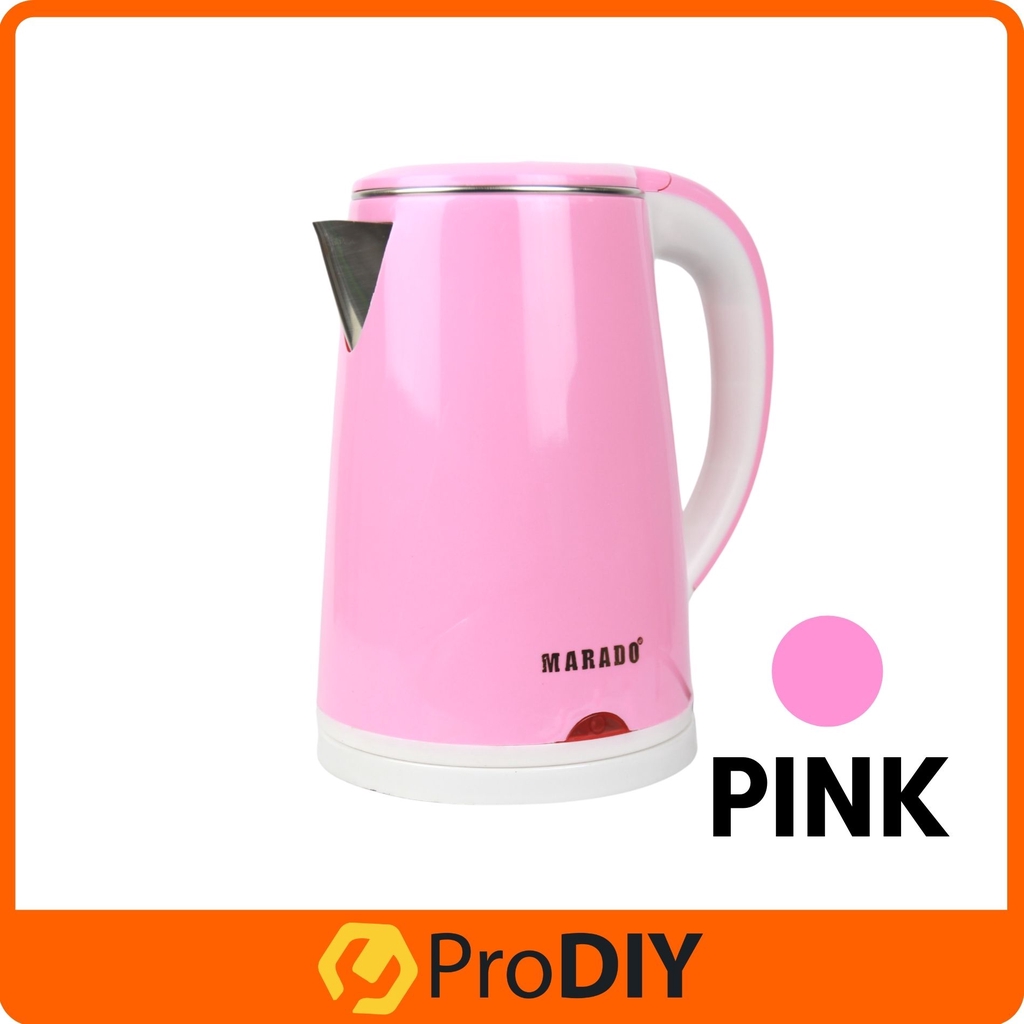MA-2323 Electric Kettle Jug Cordless Detachble Automatic Switch BLUE / PINK