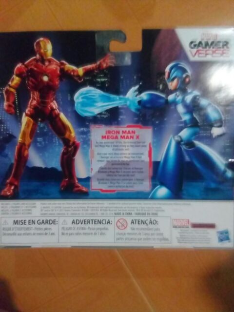 Hasbro - Marvel Gamer Verse Iron Man Vs Mega Man X | Shopee Malaysia