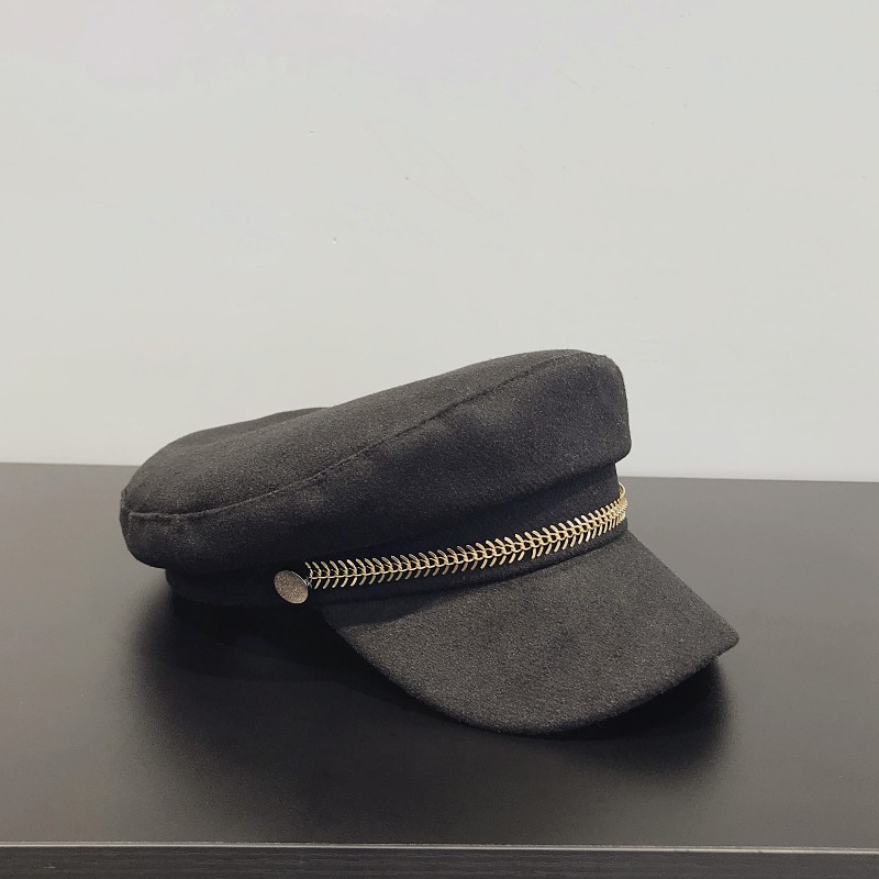 vintage navy hat