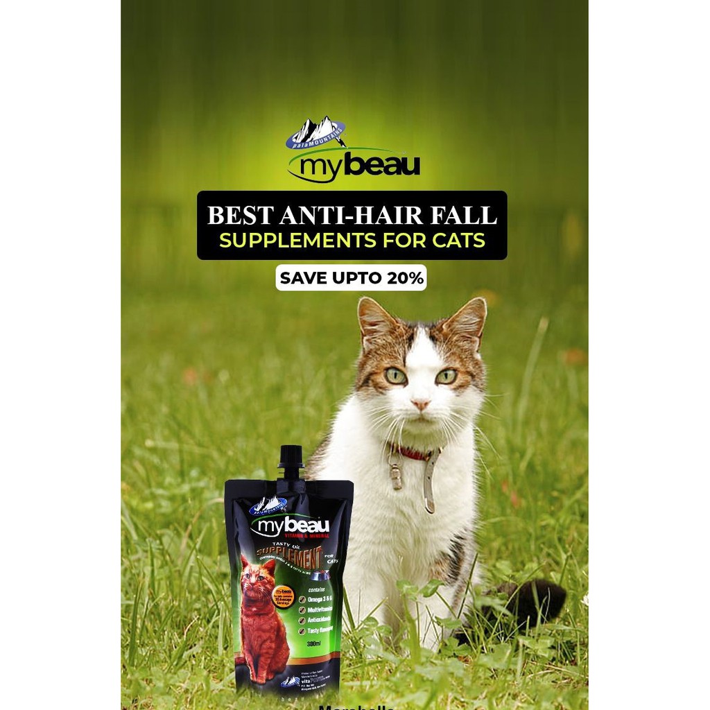My Beau MyBeau Tasty Oil Supplement For Cats 300ml (EXPIRED DATE FEB 2024)