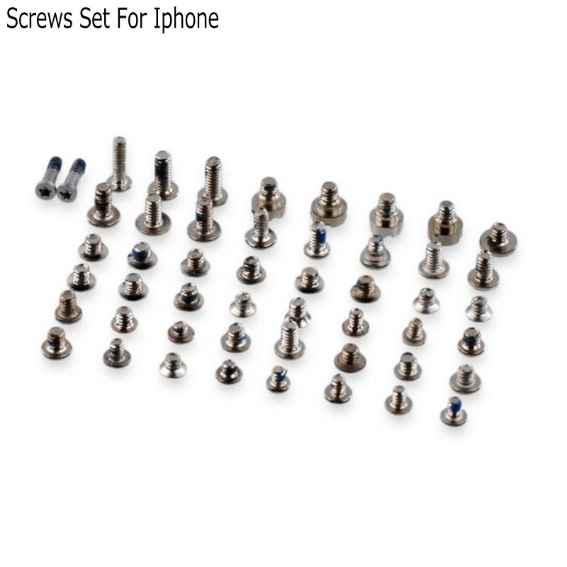 Screws Full Screw iPhone 6 6s plus 5 5S 5C XR XS MAX X Repair Bolt Complete Replacement Parts Fix phone | Shopee