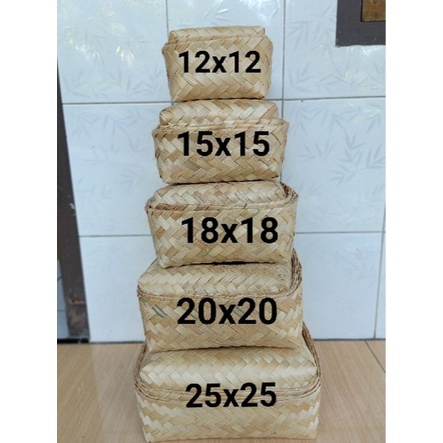 A Pair of Quality Bamboo Baskets