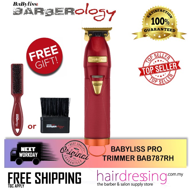 babyliss skeleton red