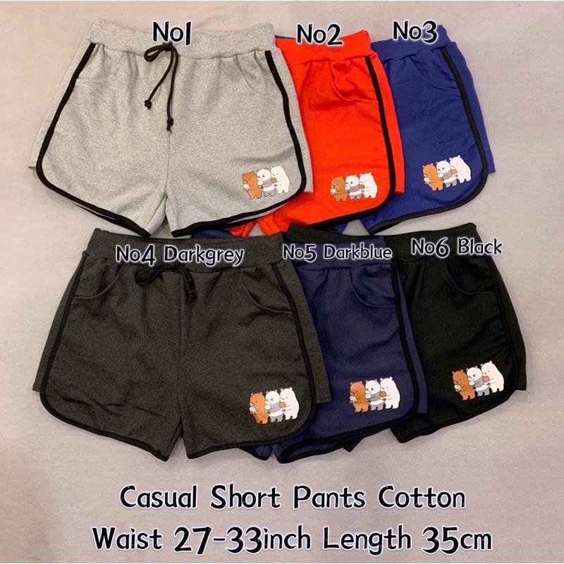 Shortpant Cotton Seluar Pendek Perempuan Shopee Malaysia
