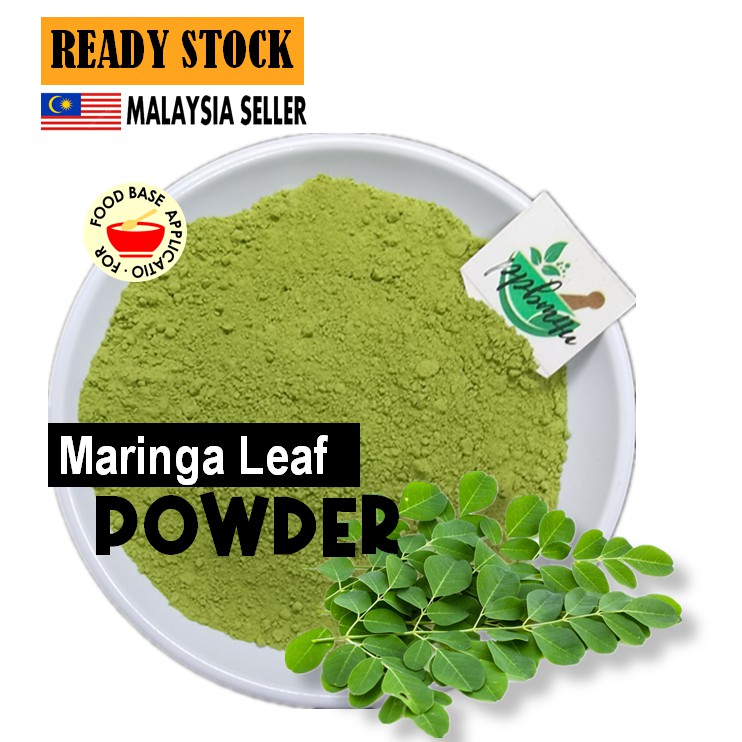 Buy Moringa Leaf Powder Serbuk Daun Kelor 辣木叶粉 Food Grade Seetracker Malaysia