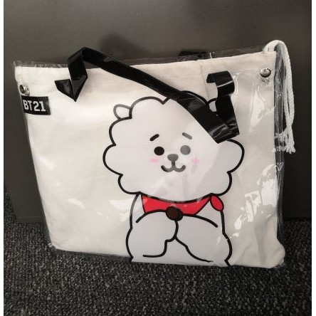 bt21 pvc shoulder bag