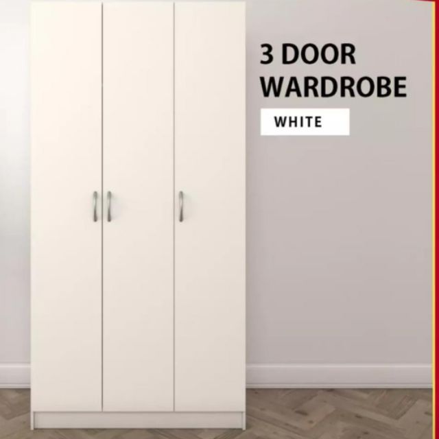 3 Door Wardrobe Inspired Ikea Shopee Malaysia