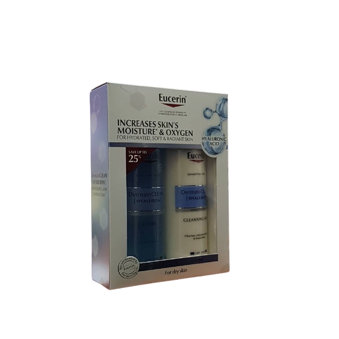 eucerin dermatoclean hyaluron cleansing milk