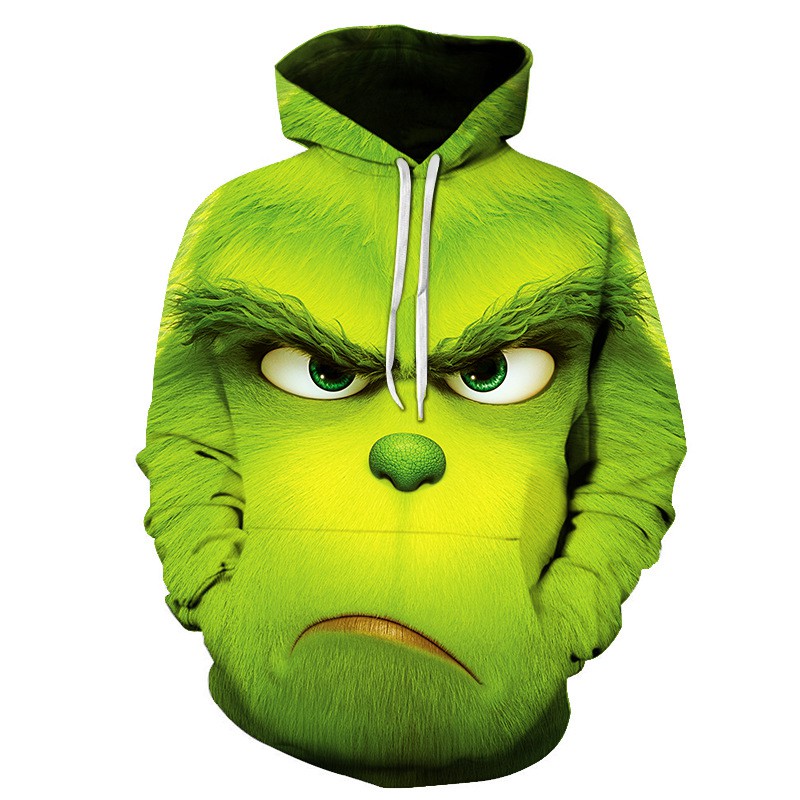 mens grinch hoodie