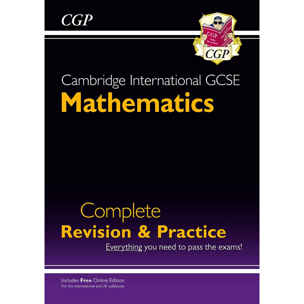 NEW CAMBRIDGE INTERNATIONAL GCSE MATHS COMPLETE REVISION, PRACTICE: CORE AND EXTENDED + ONLINE ED (ISBN: 9781789084740)