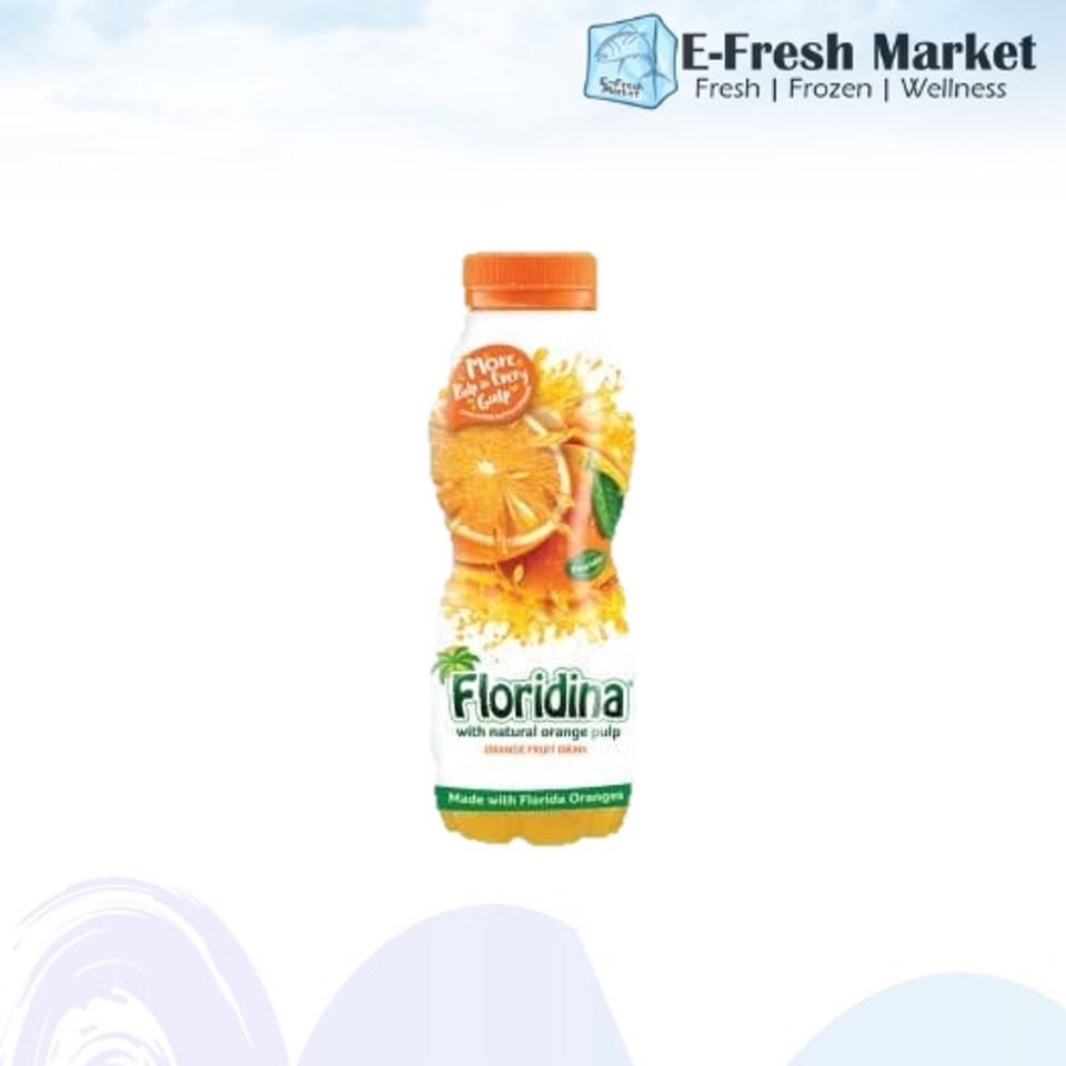 Floridina Orange Juice With Real Orange Pulp, 350ml