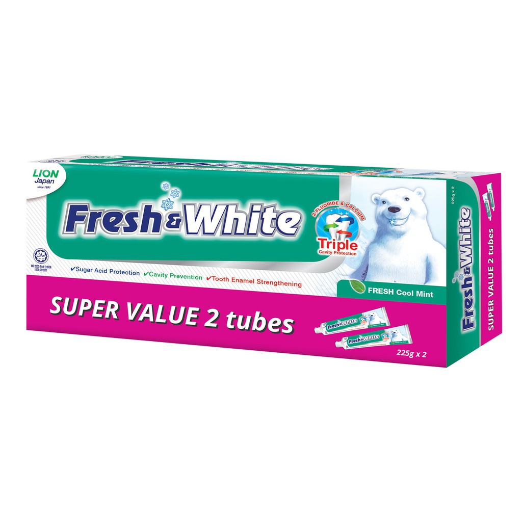 super white toothpaste