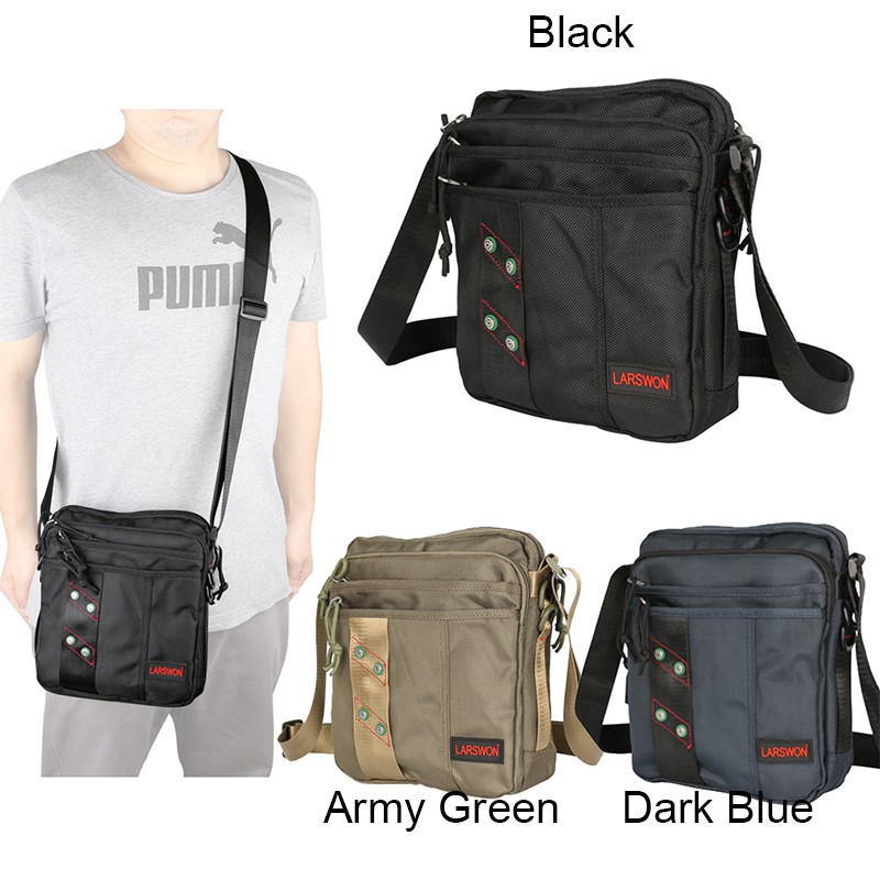 vertical army sling bag