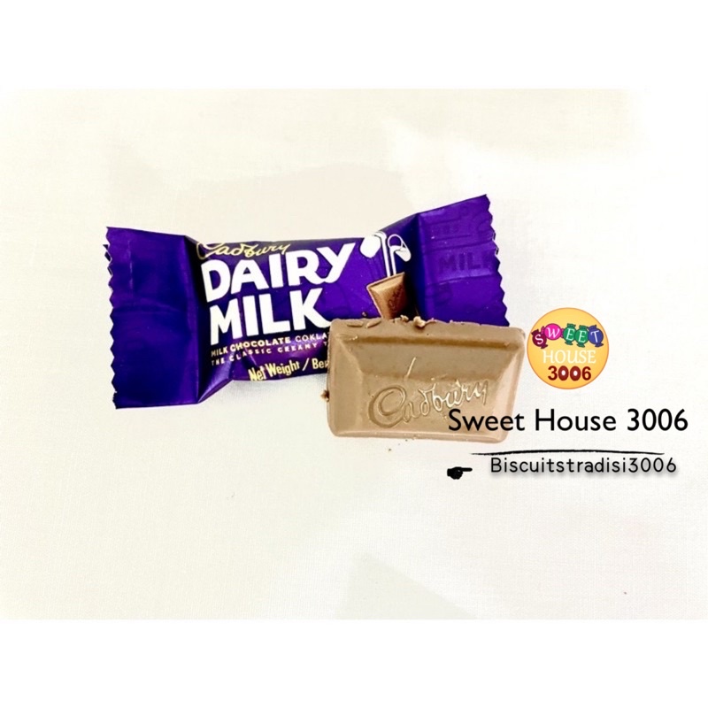 Cadbury 4.5g Dairy Milk Chocolate Childhood Memories Snacks Jajan Coklat Langkawi 火爆零食 Sweet House 3006