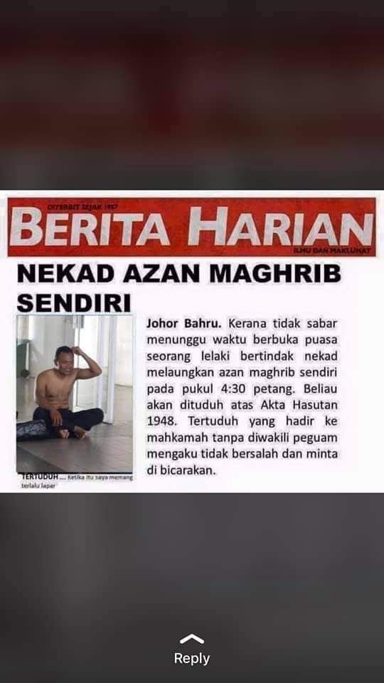 Maghrib johor azan Waktu Maghrib