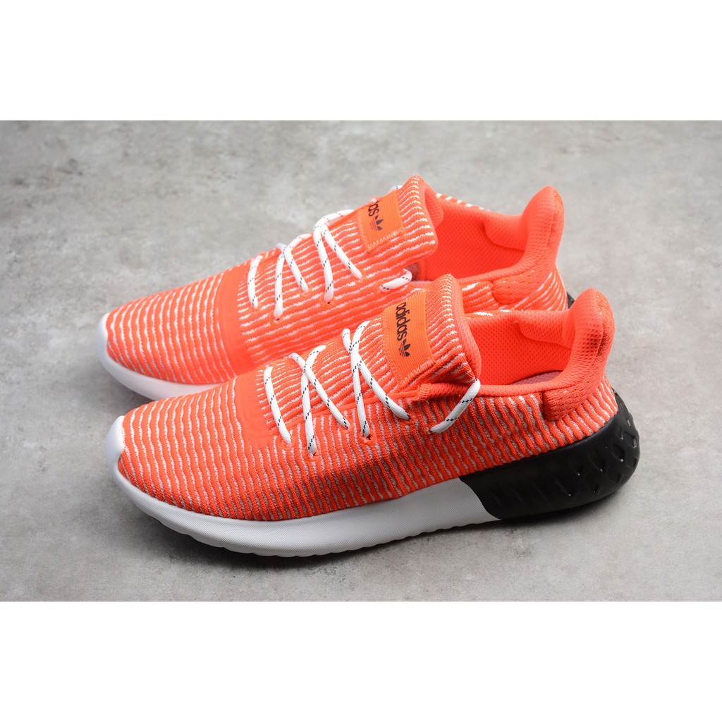 Adidas Tubular Dusk Primeknit Solar Red 