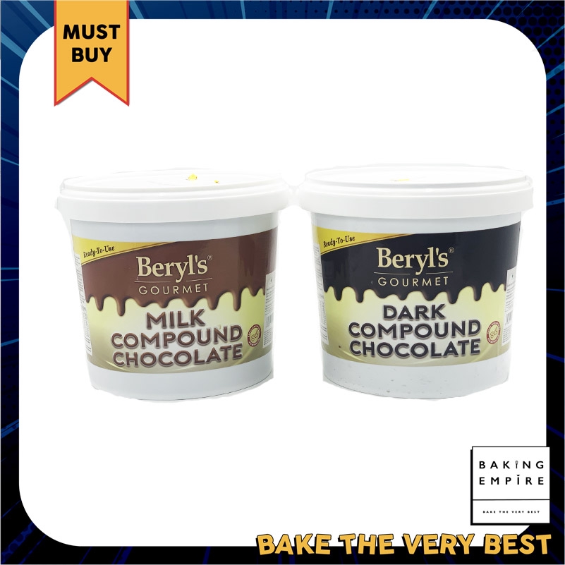 Beryls Gourmet Milk/Dark Compound Chocolate 5KG (NEW ITEM ...