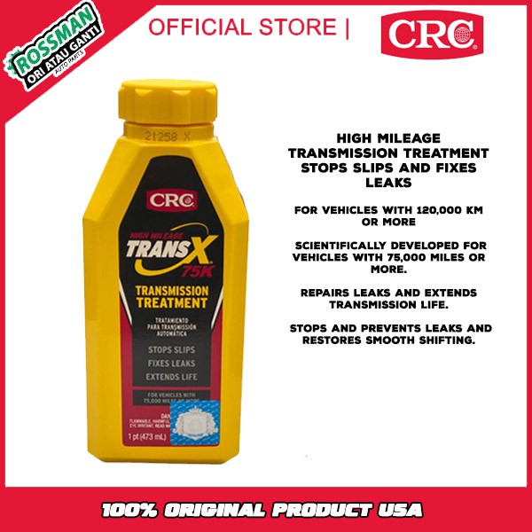 CRC High Mileage TransX 75K Automatic Transmission Treatment (473ml