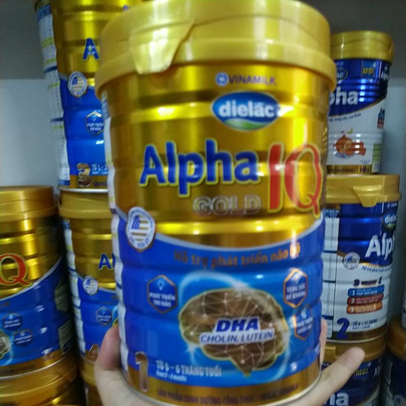 Vinamilk dielac alpha gold 1 900g new date | Shopee Malaysia