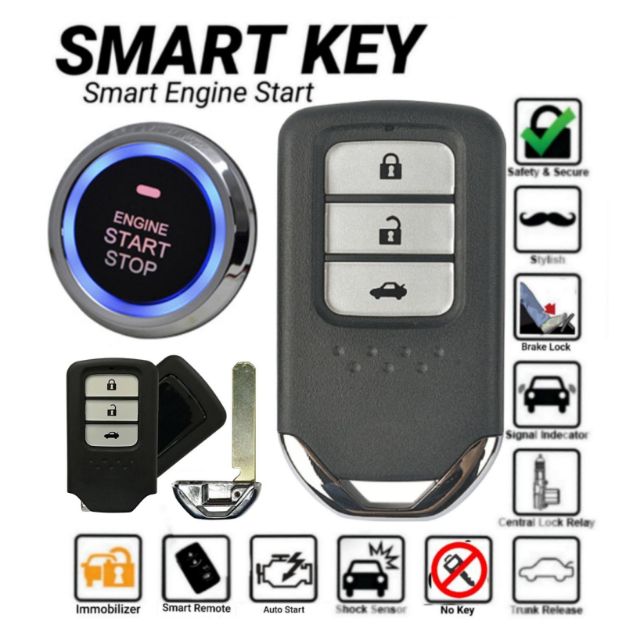 honda auto start remote