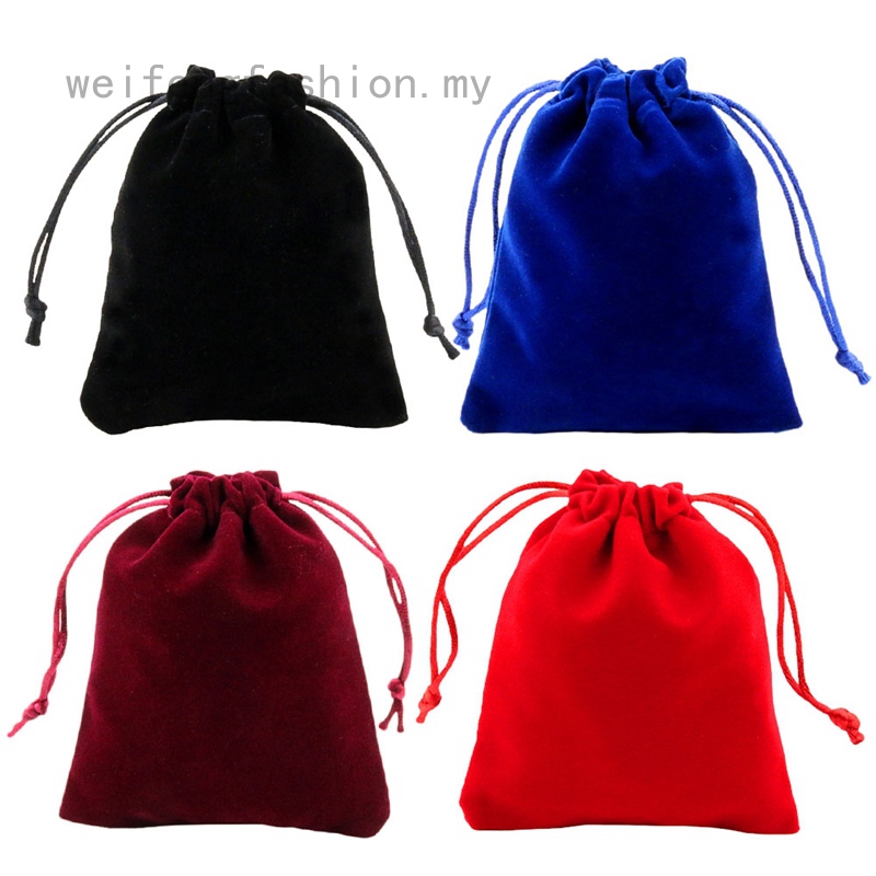 Style Travel Drawstring Velvet Pouch Pendulum Bag Jewellery Gift Ornaments Packaging Bags UK Fashion Accessory - Image 4