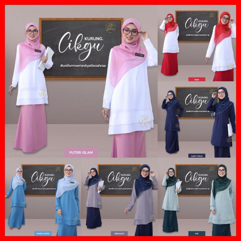 🔥ELZAHRA] KURUNG CIKGU Ppim puteri islam tunas pandu puteri pengakap
