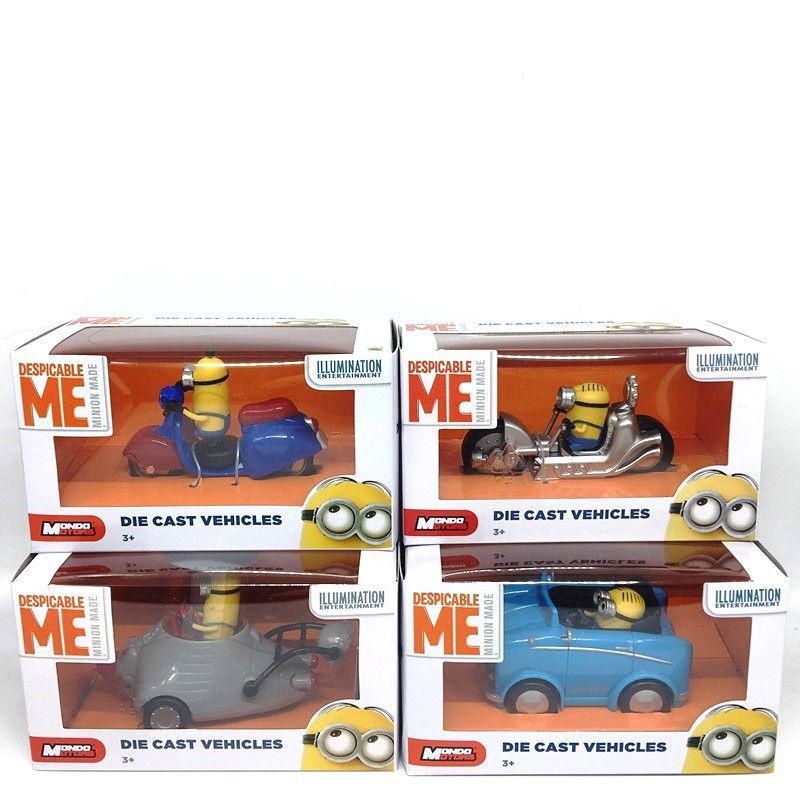 minions diecast vehicles