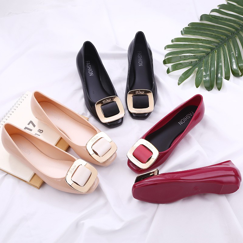 office jelly shoes