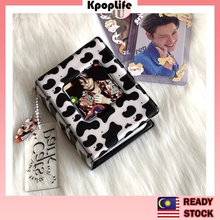 Korea Collect Book Milk Colourful Square Love Frame Photocard Mini Binder Polaroid Instax Lomo Card Kpop