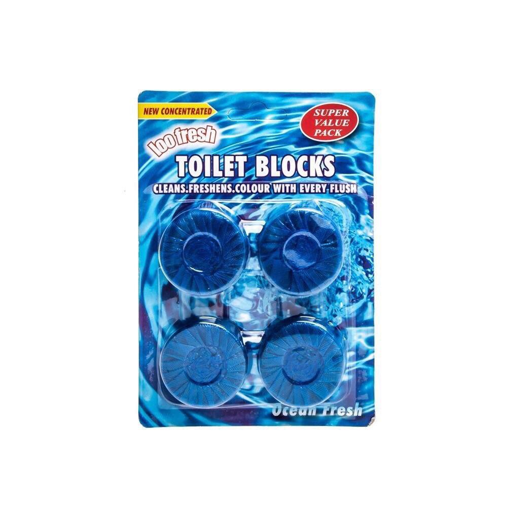 READY STOCK Toilet Blocks Ocean Fresh (4pcs) cleaner ...