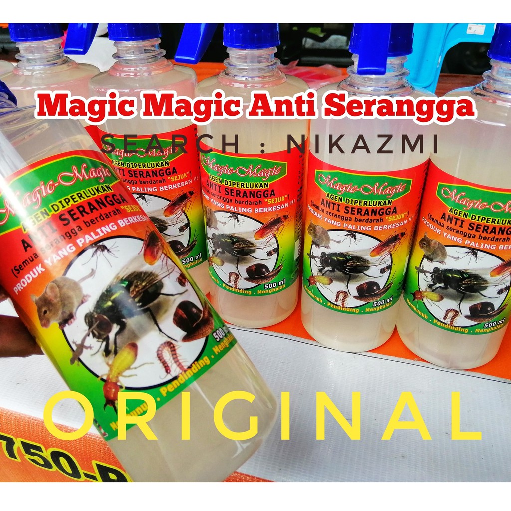 Magic-Magic Spray Ubat serangga  Shopee Malaysia
