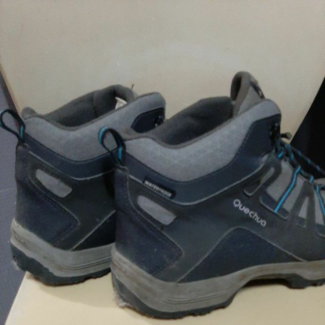 quechua waterproof hiking shoes