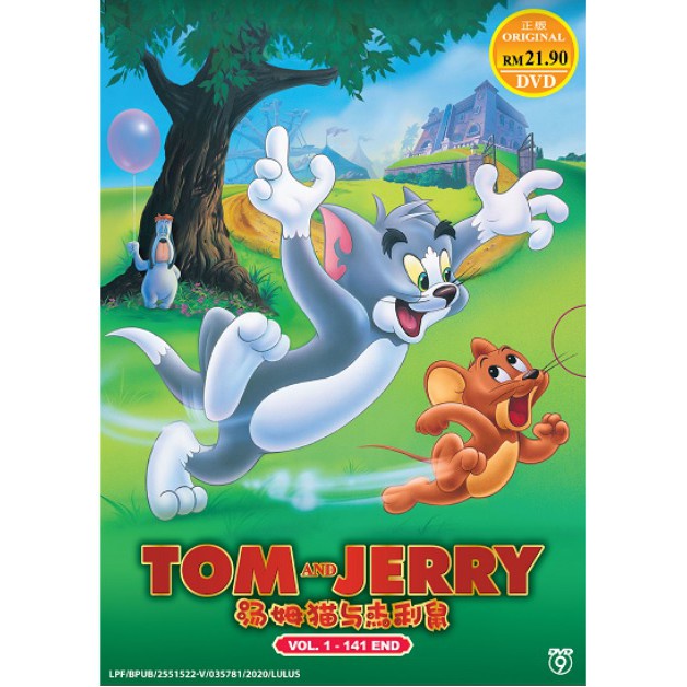 In Stock】 Tom and Jerry Cartoon DVD Over 10 Hours | Shopee Malaysia
