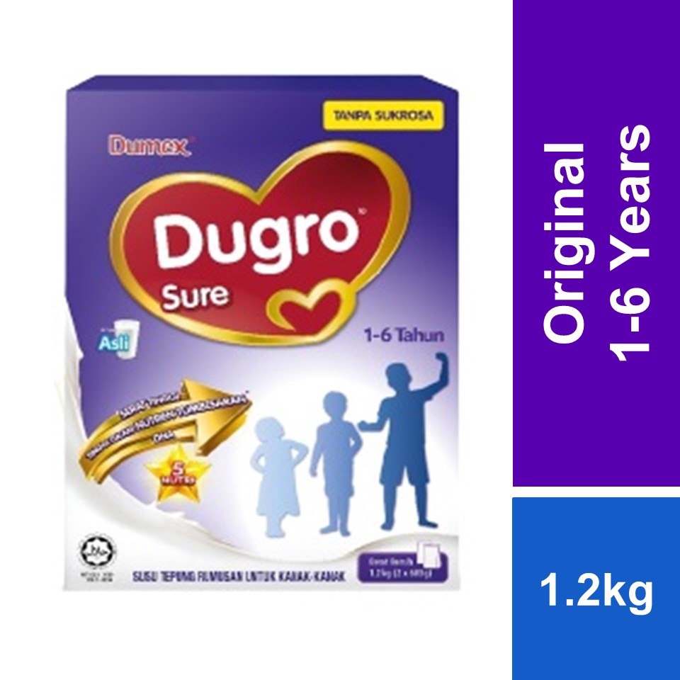 Dumex Dugro Sure 1 2kg Shopee Malaysia