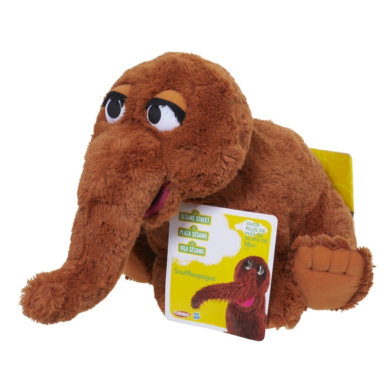 ORIGINAL HASBRO Sesame Street Snuffleupagus Jumbo Plush Toy Soft ...