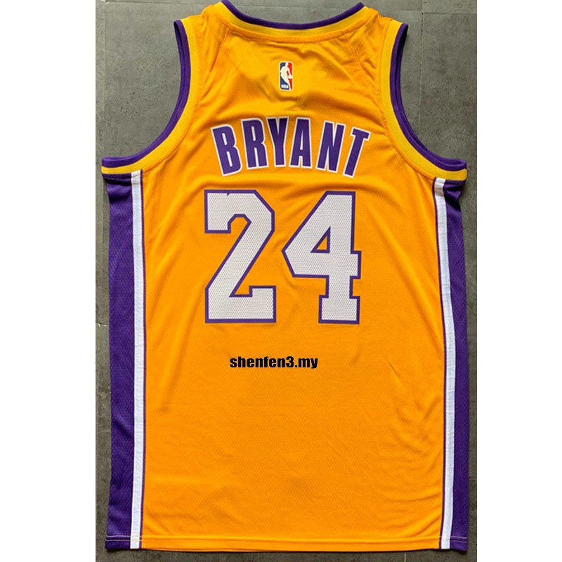 kobe bryant yellow shirt
