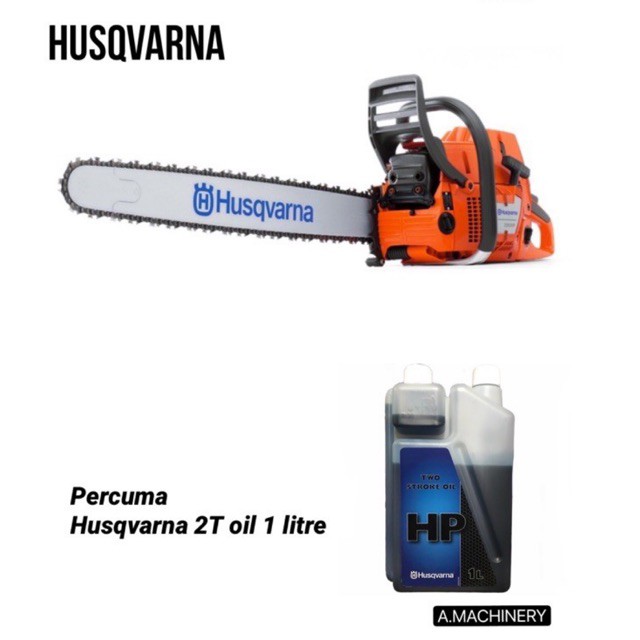 HUSQVARNA 390XP Chainsaw 28" Guide Bar & Chain (Made in Sweden