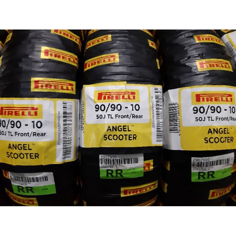 90 90 10 Tl 50j Angscf Front Rear Pirelli Angel Scooter Tire For Vespa Motorcycle Shopee Malaysia